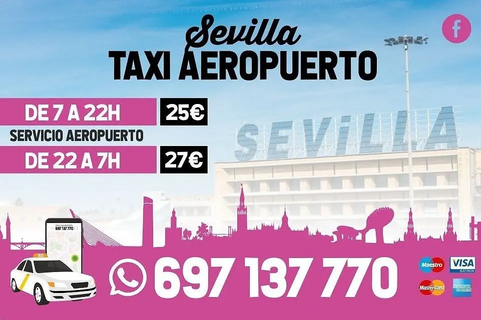 taxi aeropuerto sevilla - Cómo llegar del aeropuerto al centro de Sevilla