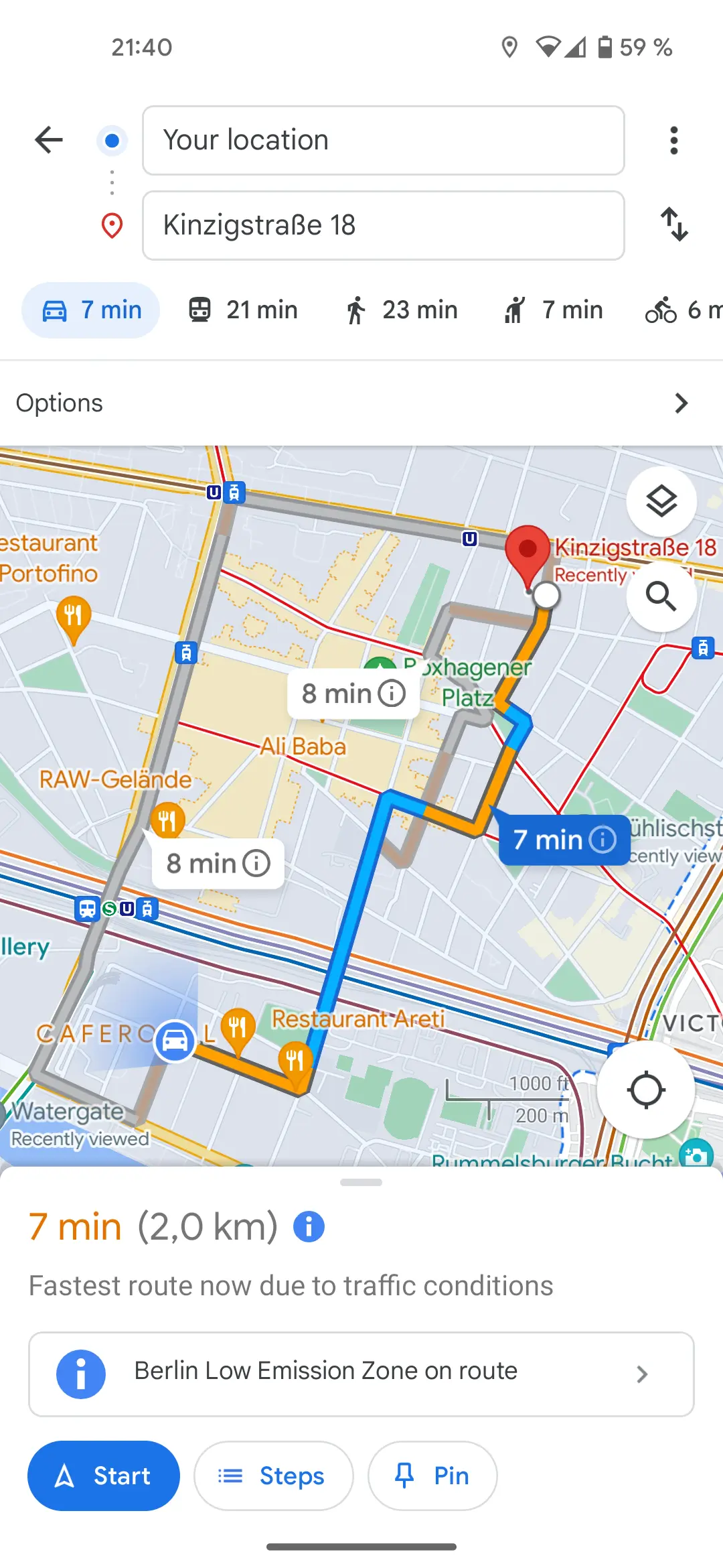 google maps taxi mode - Cómo poner el modo carro en Google Maps