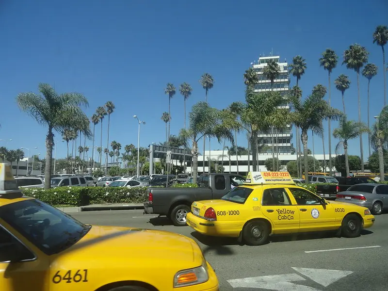taxi en los angeles - Cómo salir del aeropuerto de Los Ángeles