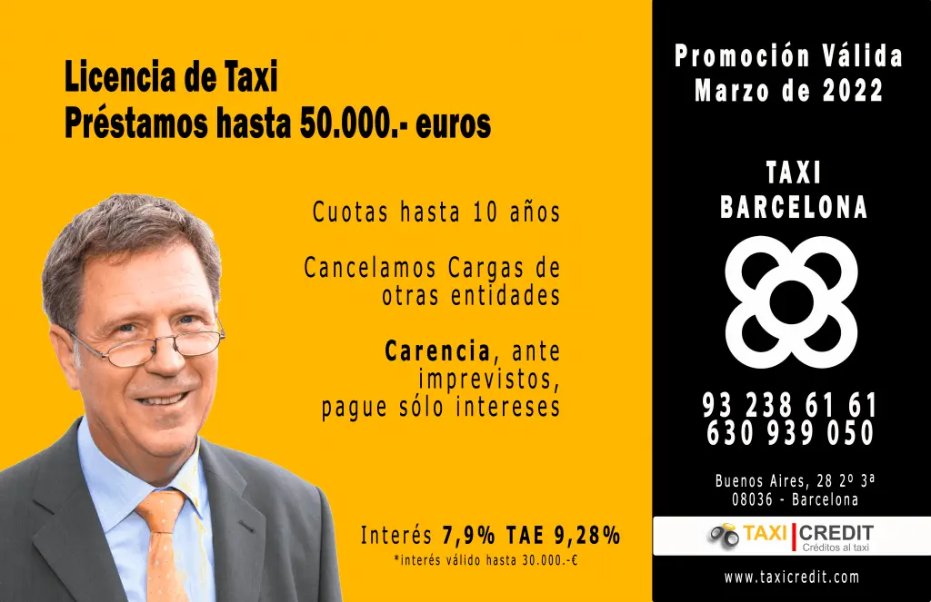 licencias taxi barcelona - Cuántas licencias de taxi en Barcelona