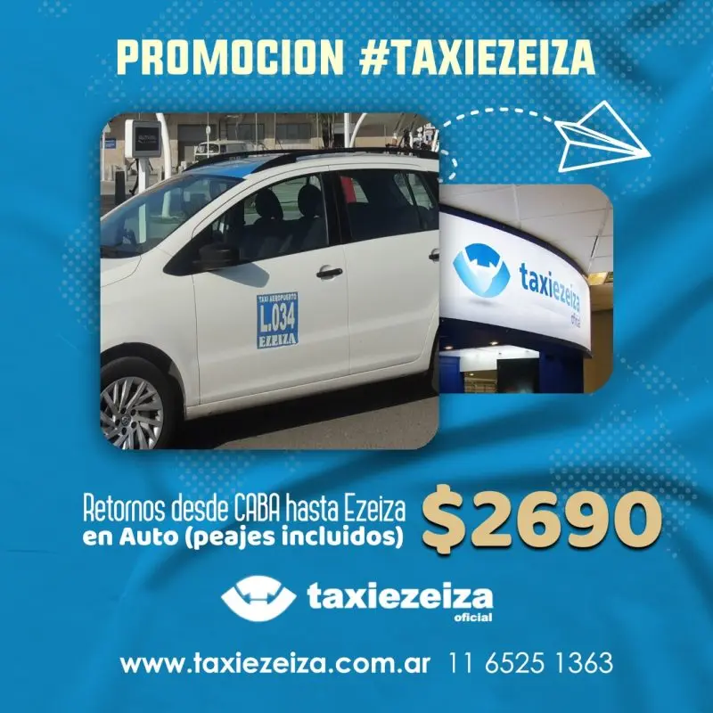 cuanto cuesta un taxi desde ezeiza al obelisco - Cuánto cuesta un taxi de Ezeiza a Aeroparque 2023