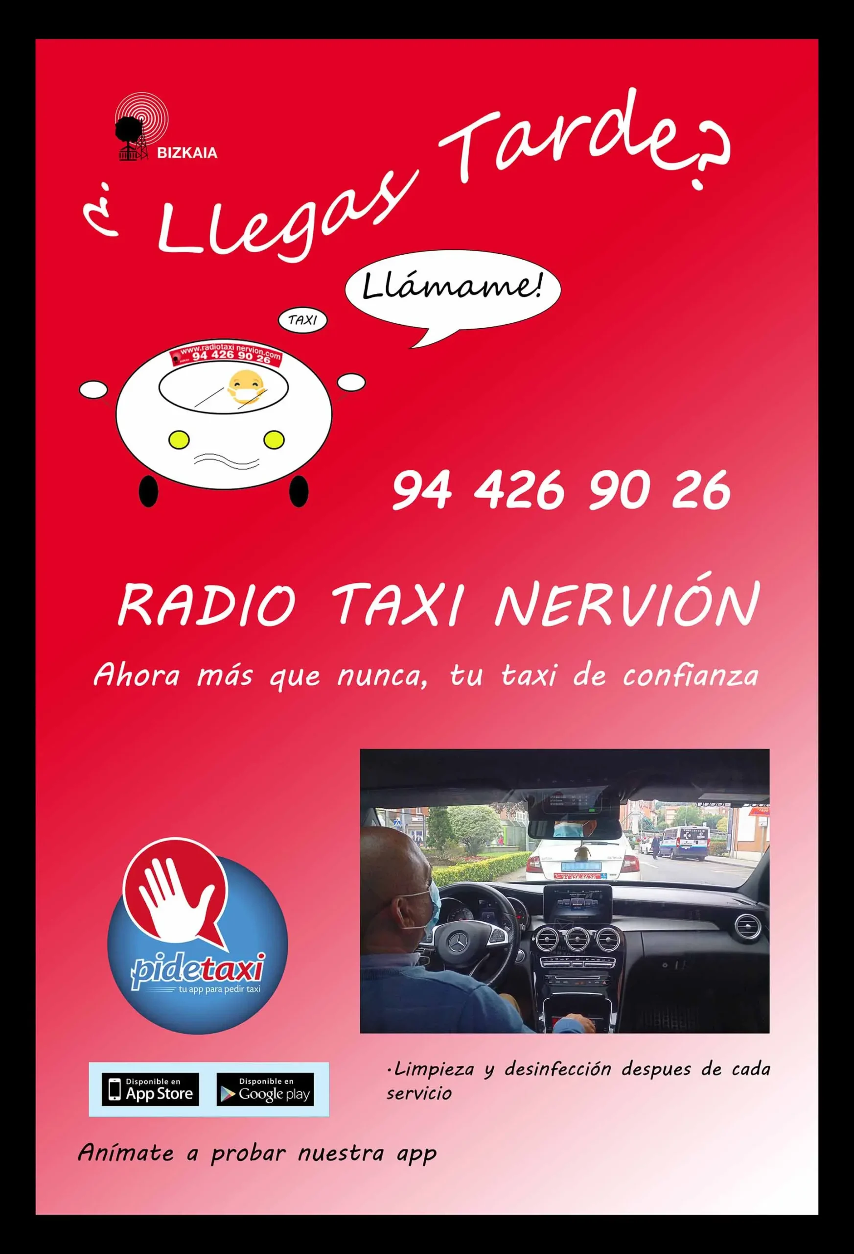 taxi portugalete teléfono - Cuánto cuesta un taxi de Getxo al aeropuerto