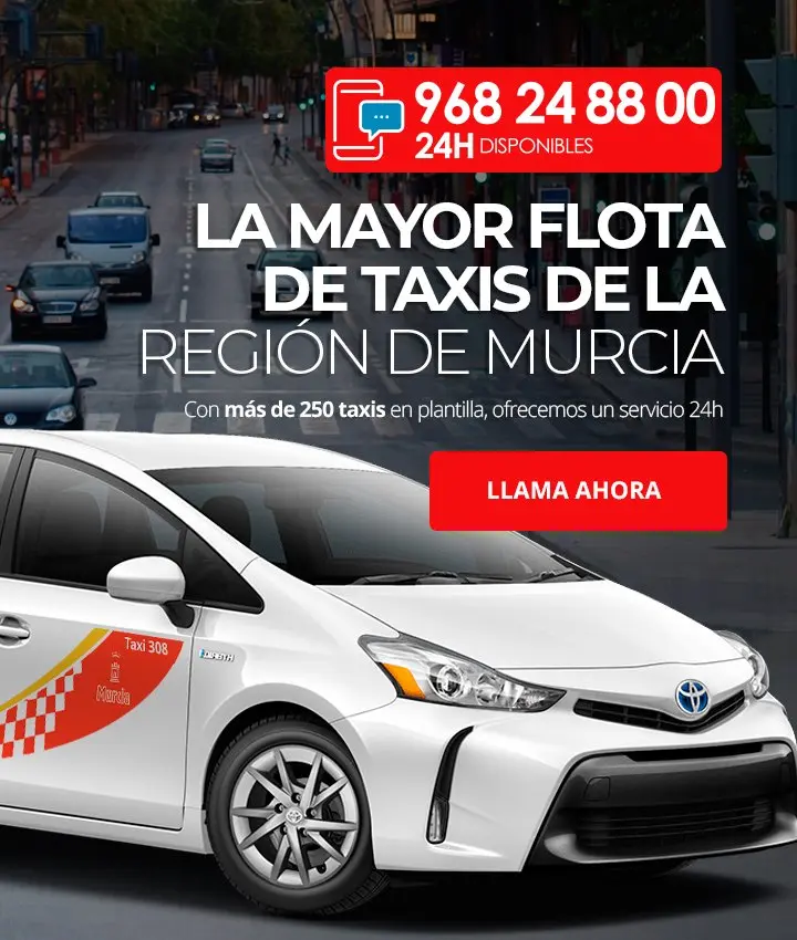 taxi murcia - Cuánto cuesta un taxi de Murcia a Cartagena