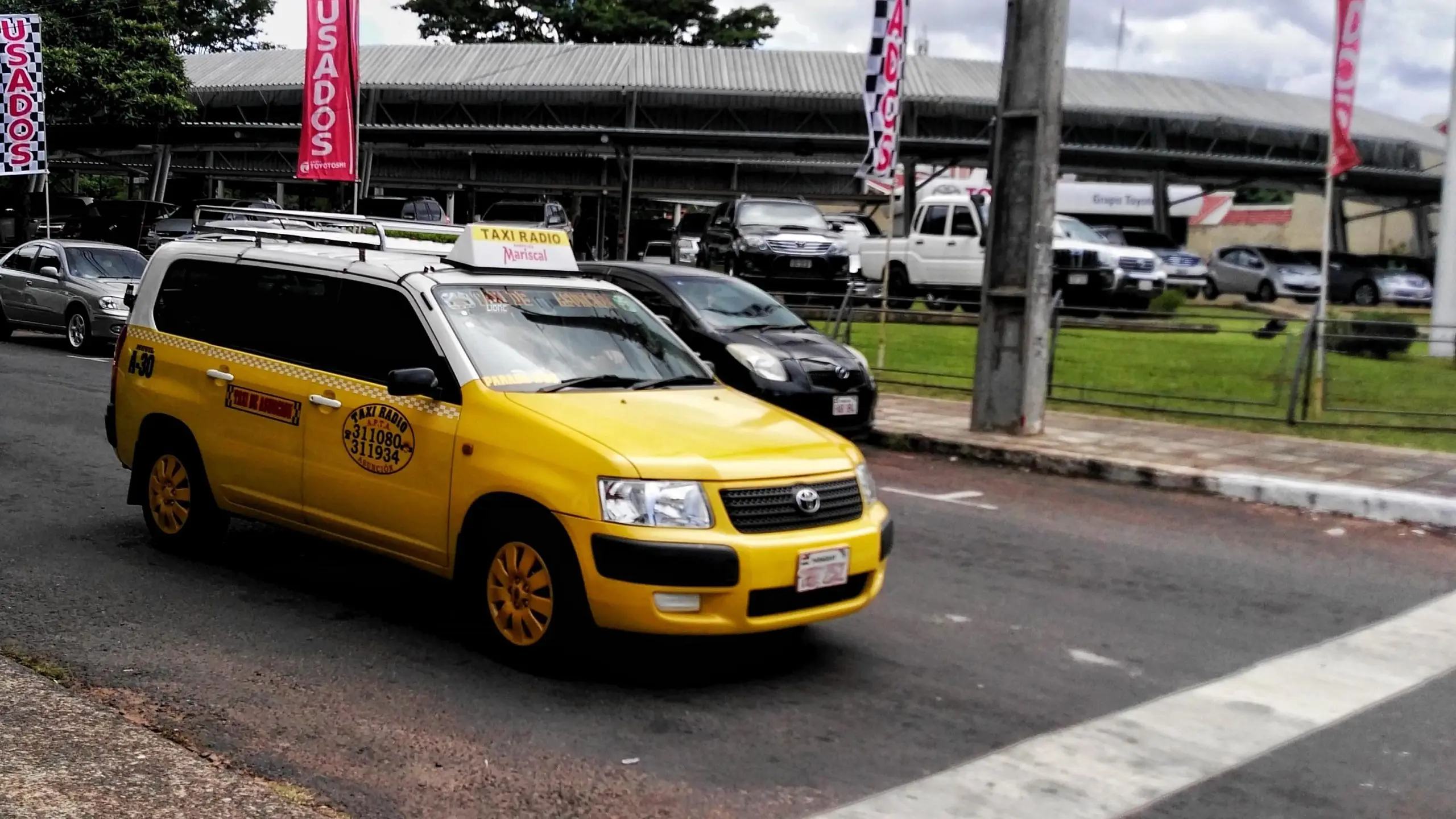 taxi asuncion - Cuánto cuesta un taxi en Asunción