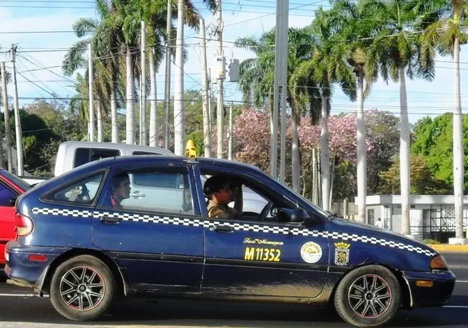 taxi en managua - Cuánto gana un taxista en Nicaragua