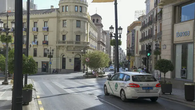 accesos centro taxi granada - Dónde hay cámaras que multan en Granada