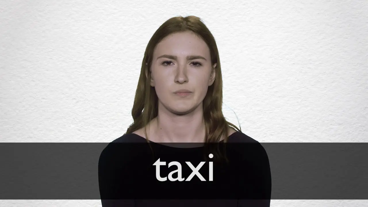 how to pronounce taxi - How do you say taxi in the UK