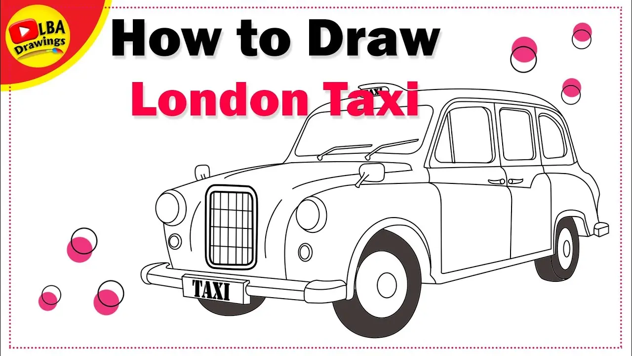 london taxi drawing - How to flag London taxi