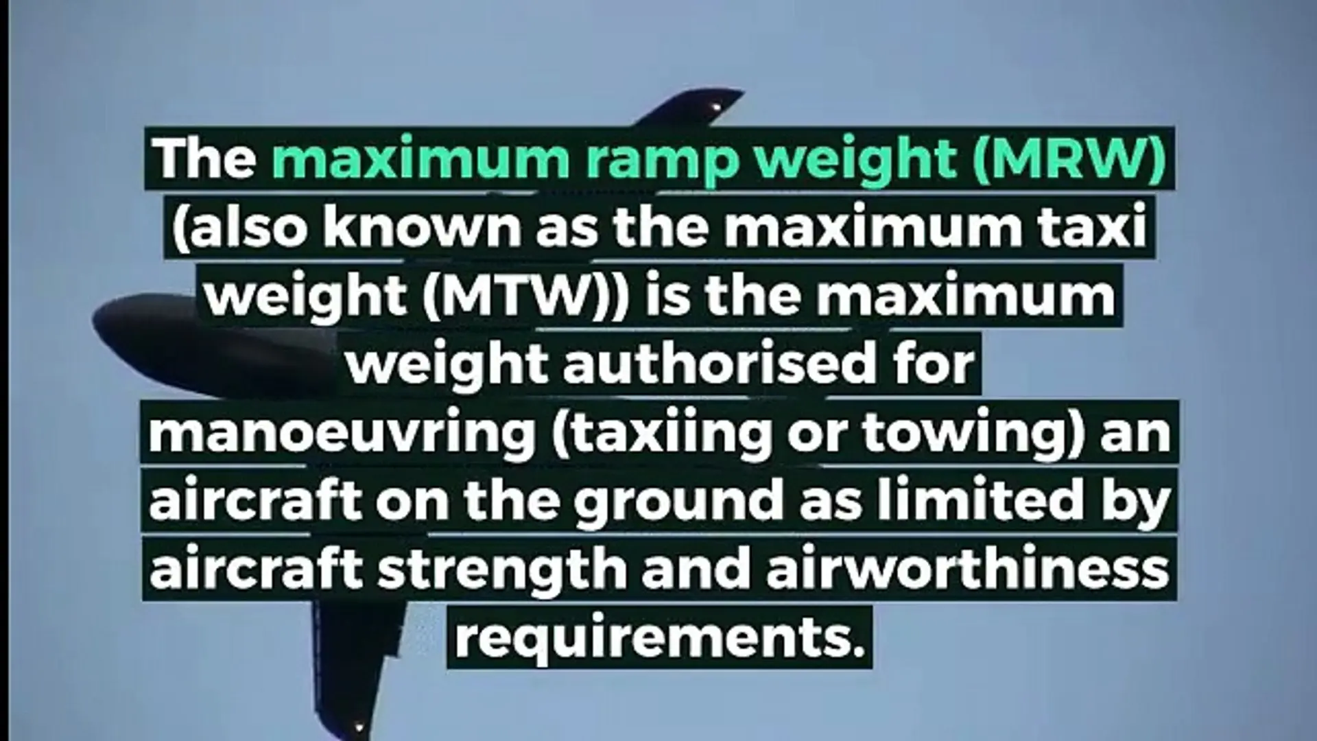maximum taxi weight - Is Max taxi weight the same as Max takeoff weight