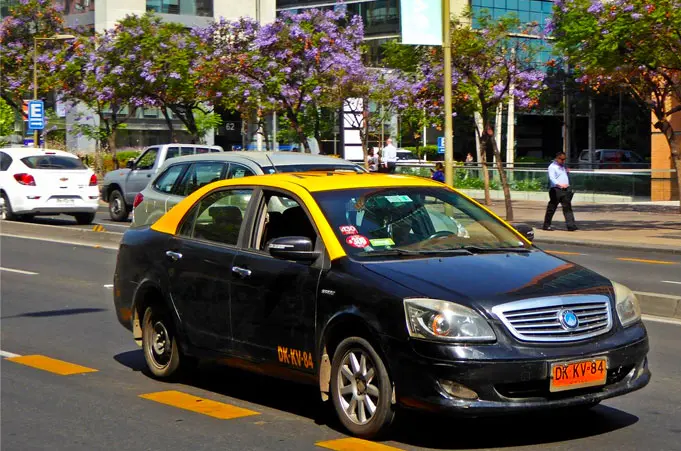 taxi de chile - Qué es un colectivo en Chile