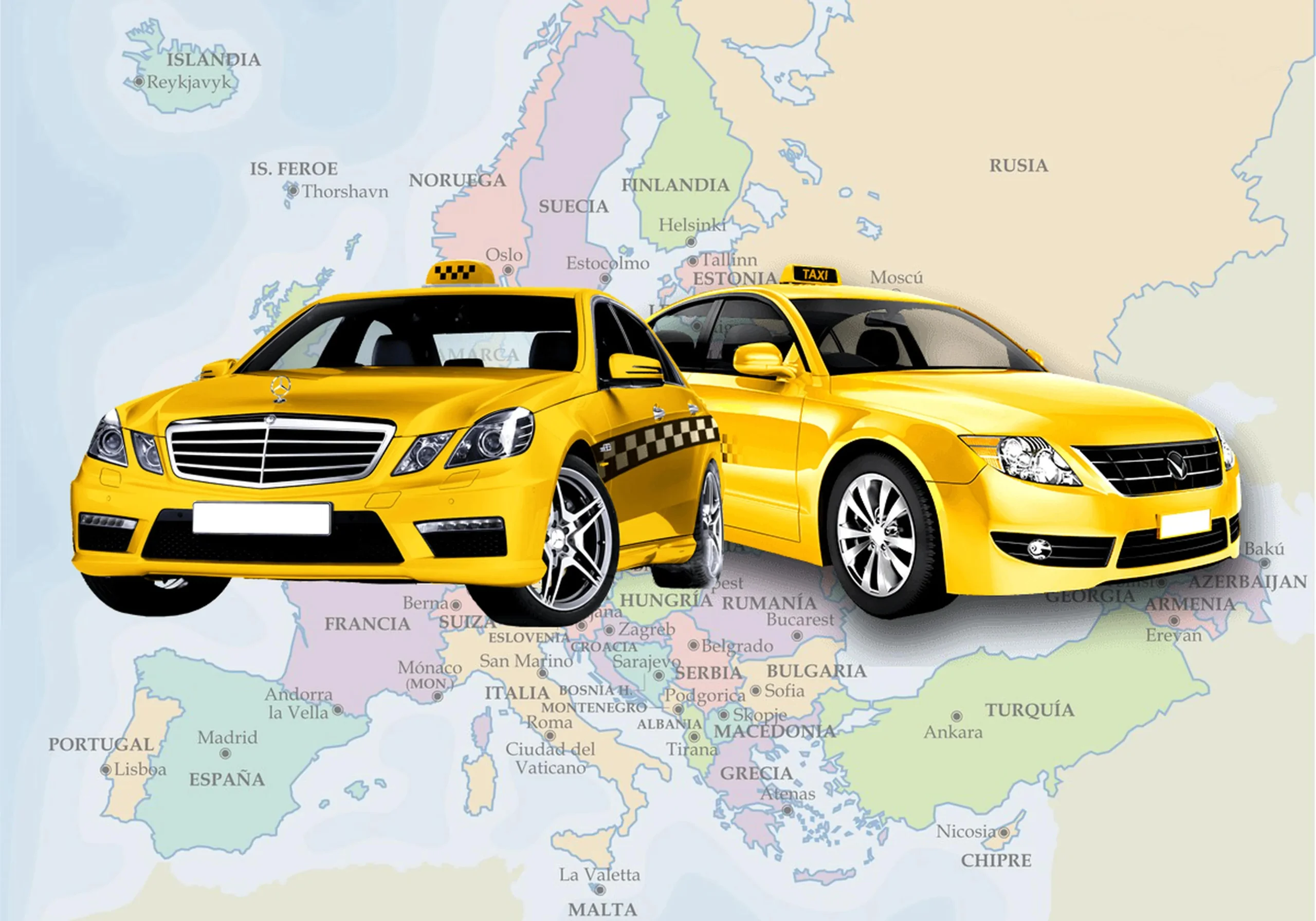 taxi en europa - Qué países usan cabify