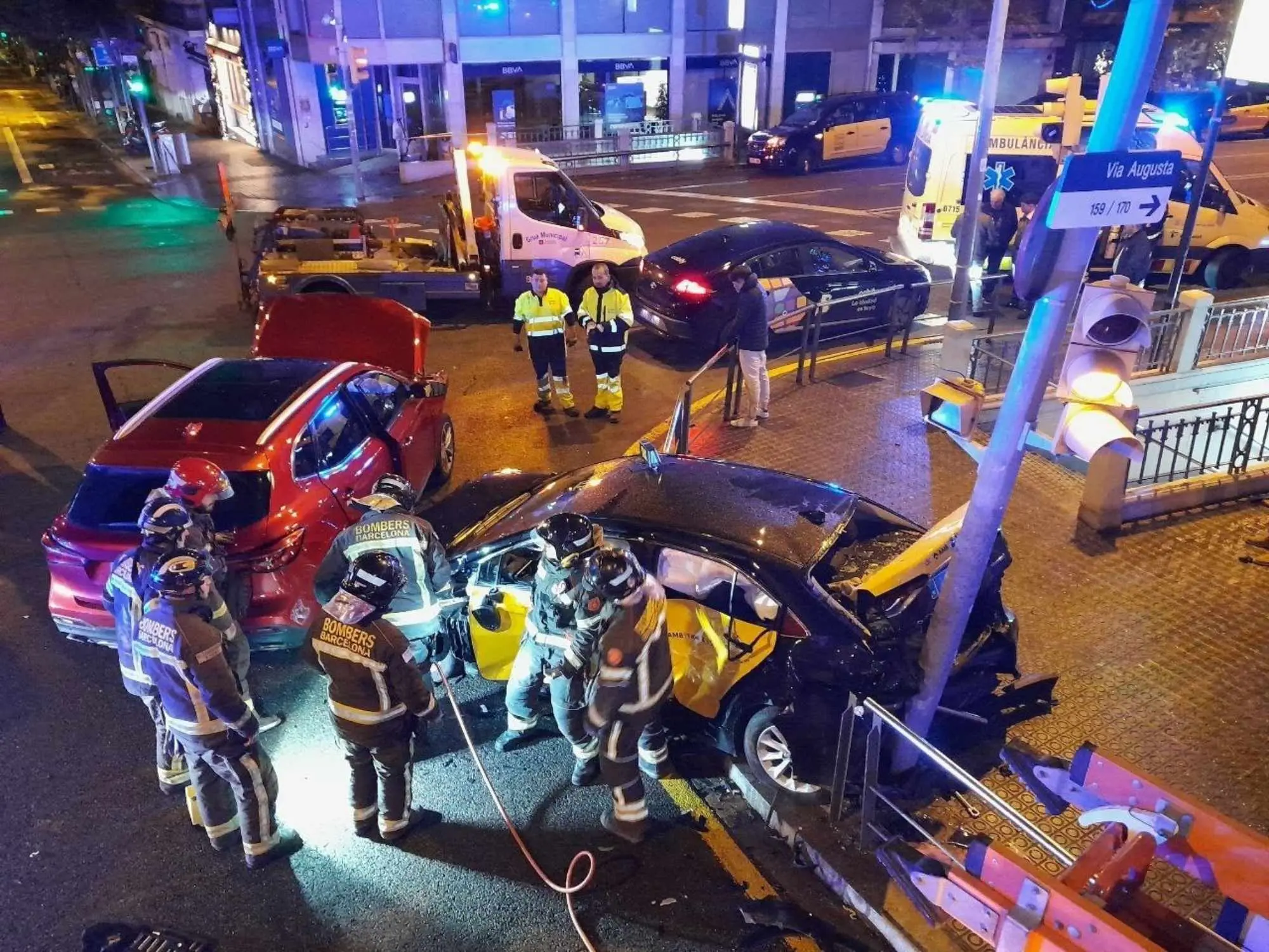 accidente ayer en barcelona implicado un taxi - Qué se considera un accidente de tráfico